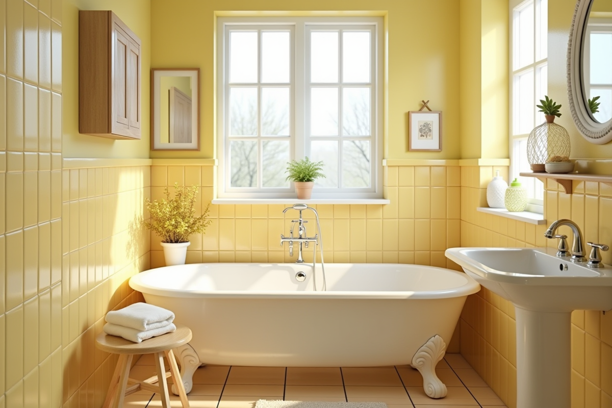 peinture salle de bain